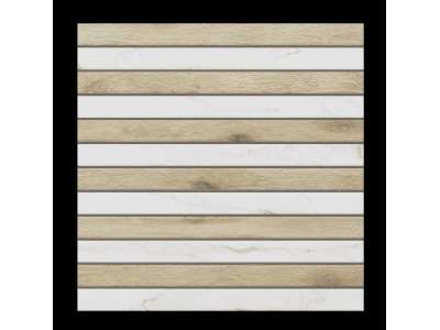 Мозаика SM01/SI01 Fascia 30x30x10 непол. Oak
