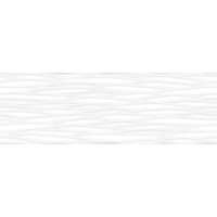 Плитка настенная КЕРАМИЧЕСКАЯ ПЛИТКА POLAR WHITE БЕЛЫЙ COASTAL 30x9