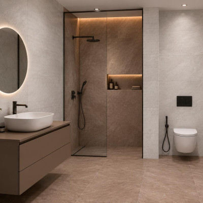 КЕРАМОГРАНИТ KALAHARI BROWN КОРИЧНЕВЫЙ COLORBODY RELIEF MATT 60x120