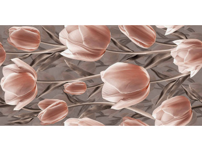 КЕРАМОГРАНИТ SERENITY PETALS DECOR МУЛЬТИКОЛОР DIGITAL RELIEF MATT 60x120
