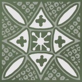 Бахия 2 зелёный глянцевый 9,8x9,8x0,7
