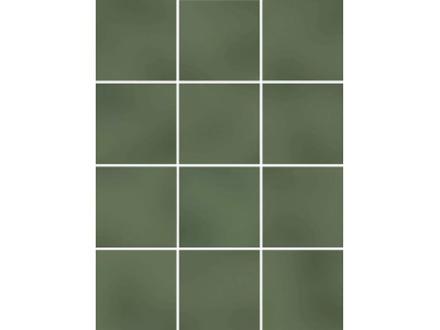 Бахия зелёный глянцевый 29,8х39,8 из 12 частей 9,8x9,8x0,7