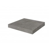 Портленд серый тёмный матовый обрезной 33x33x0,9
