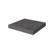 Портленд антрацит матовый обрезной 33x33x0,9