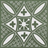 Бахия 2 зелёный глянцевый 9,8x9,8x0,7