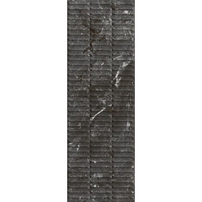 Тубкаль чёрный глянцевый структура обрезной 30x89,5x1,05