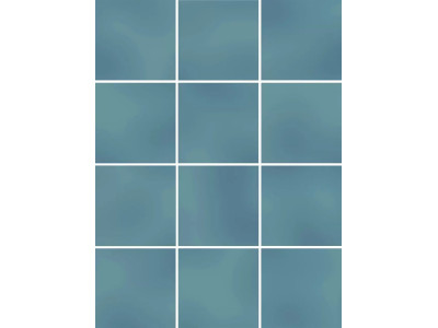 Бахия бирюзовый глянцевый 29,8х39,8 из 12 частей 9,8x9,8x0,7