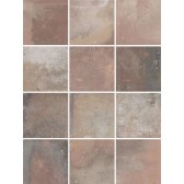Спартель микс матовый 29,8х39,8 из 12 частей 9,8x9,8x0,7
