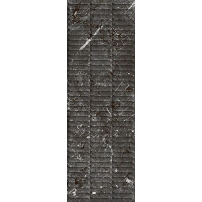 Тубкаль чёрный глянцевый структура обрезной 30x89,5x1,05