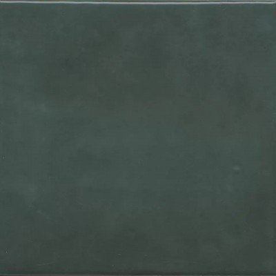Фес зелёный тёмный глянцевый 15x15x0,77