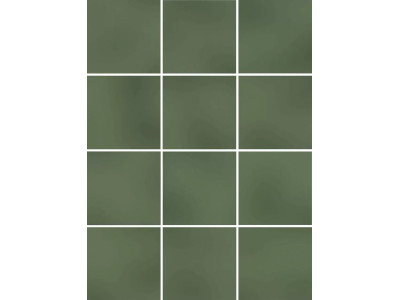 Бахия зелёный глянцевый 29,8х39,8 из 12 частей 9,8x9,8x0,7