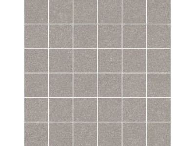 Рабат мозаичный серый матовый обрезной 30x30x0,9