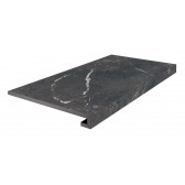 Тубкаль чёрный матовый обрезной 33x60x0,9
