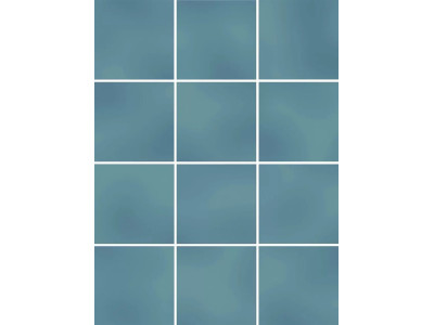 Бахия бирюзовый глянцевый 29,8х39,8 из 12 частей 9,8x9,8x0,7