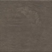 Хадду коричневый матовый декорированный 40,2x40,2x0,8