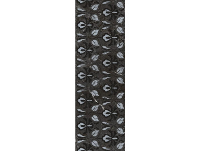 Тубкаль чёрный глянцевый обрезной 30x89,5x0,9