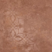 Хадду красный матовый декорированный 40,2x40,2x0,8