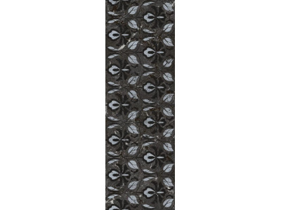 Тубкаль чёрный глянцевый обрезной 30x89,5x0,9
