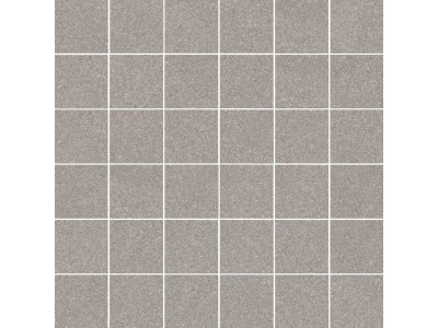 Рабат мозаичный серый матовый обрезной 30x30x0,9