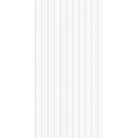 Плитка настенная Танжер 1 белый матовый структура обрезной 60x119,5x1