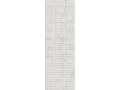 Тубкаль белый глянцевый структура обрезной 30x89,5x1,05