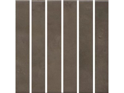 Декор Фес мозаичный коричневый глянцевый 15x15x0,77