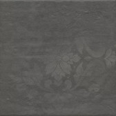 Хадду серый тёмный матовый декорированный 40,2x40,2x0,8