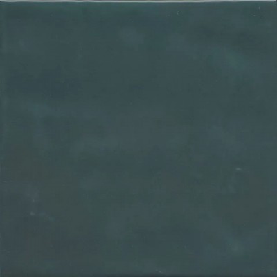 Фес бирюзовый тёмный глянцевый 15x15x0,77