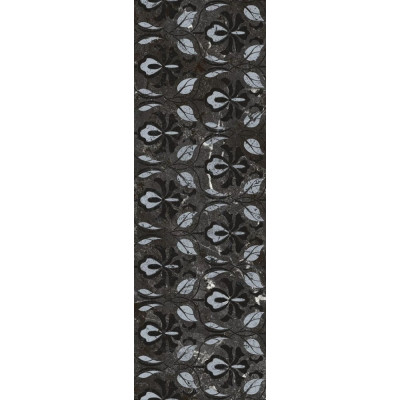 Тубкаль чёрный глянцевый обрезной 30x89,5x0,9
