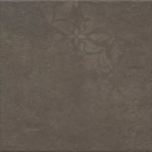 Хадду коричневый матовый декорированный 40,2x40,2x0,8