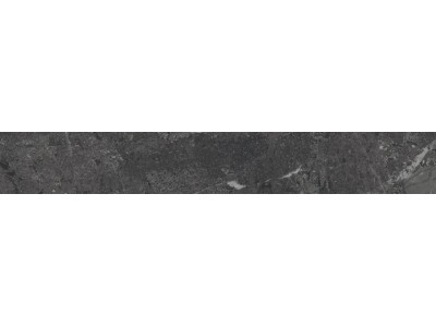 Плинтус Тубкаль чёрный матовый обрезной 60x9,5x0,9