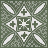 Бахия 2 зелёный глянцевый 9,8x9,8x0,7