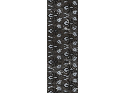 Тубкаль чёрный глянцевый обрезной 30x89,5x0,9
