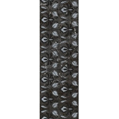 Тубкаль чёрный глянцевый обрезной 30x89,5x0,9