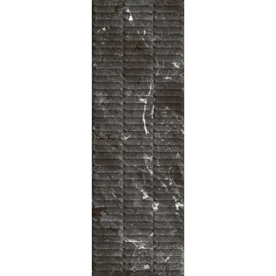 Тубкаль чёрный глянцевый структура обрезной 30x89,5x1,05