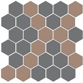 Агуста 6 мозаичный микс матовый 29,7x29,8x0,69