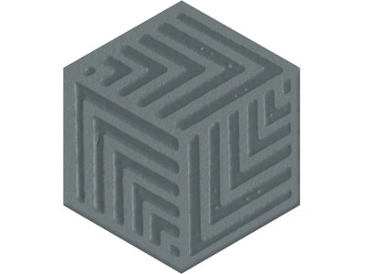 Агуста синий матовый 6x5,2x0,69