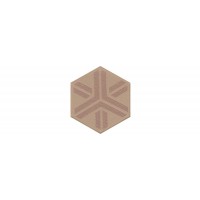 Декор Агуста оранжевый матовый 6x5,2x0,69