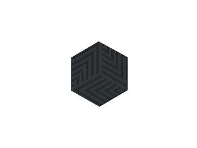 Декор Агуста черный 5,2х6 6x5,2x6,9