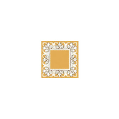 Алмаш жёлтый глянцевый 9,8х9,8 9,8x9,8x6,9