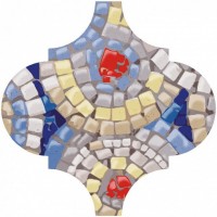 Декор Арабески Майолика Гауди 6,5х6,5х7