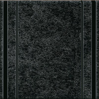 Декор Барберино 1 чёрный глянцевый 20x20x0,69