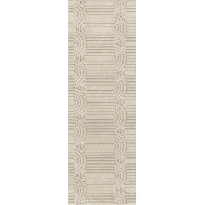 Безана бежевый обрезной 25x75x9