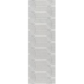 Безана серый светлый обрезной 25x75x9