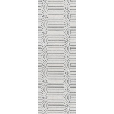 Безана серый светлый обрезной 25x75x9