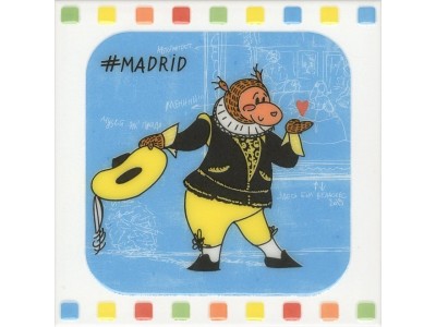 Декор Большое Путешествие Madrid 20х20
