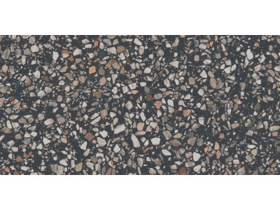 Бричиола чёрный матовый обрезной 33x60x0,9