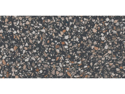 Бричиола чёрный матовый обрезной 33x60x0,9