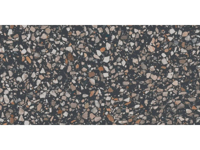 Бричиола чёрный матовый обрезной 33x60x0,9