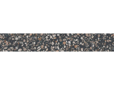 Бричиола чёрный матовый обрезной 60x10,7x0,9